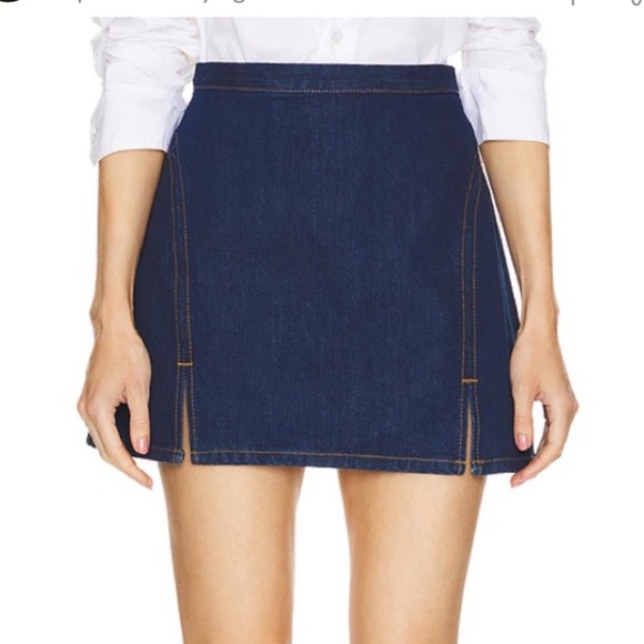 Re/Done Dresses & Skirts - Re/done 25 fortuna Denim Blue Women's Skirt new